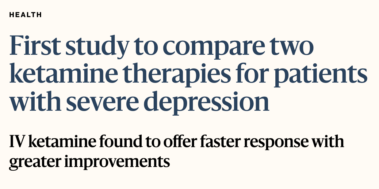 New research from Stella's Chief Psychiatric Officer